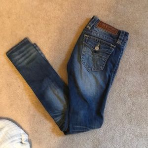 Rock revival size 25 skinny jeans